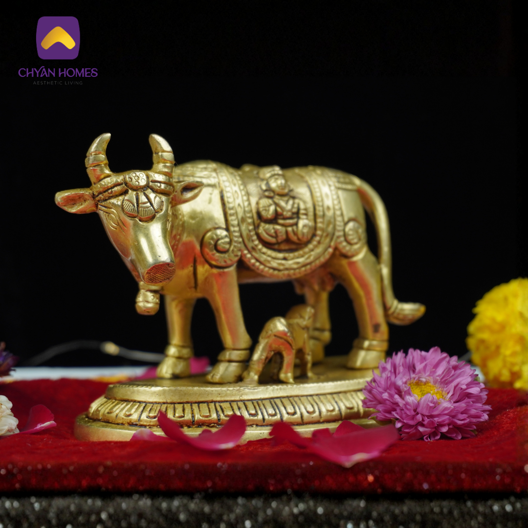 Brass Kamdhenu
