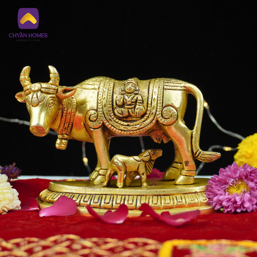 Brass Kamdhenu