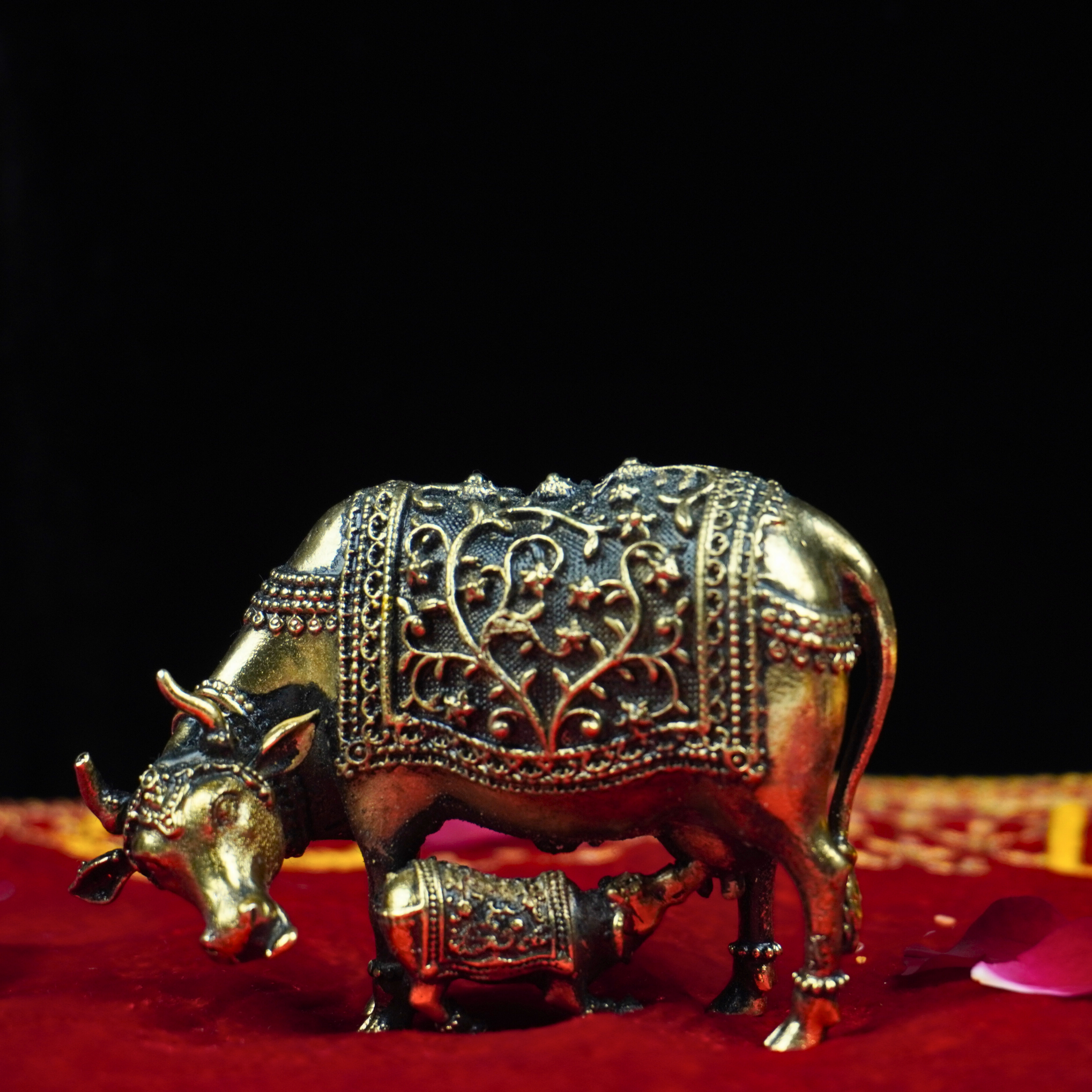 Antique Brass Kamdhenu