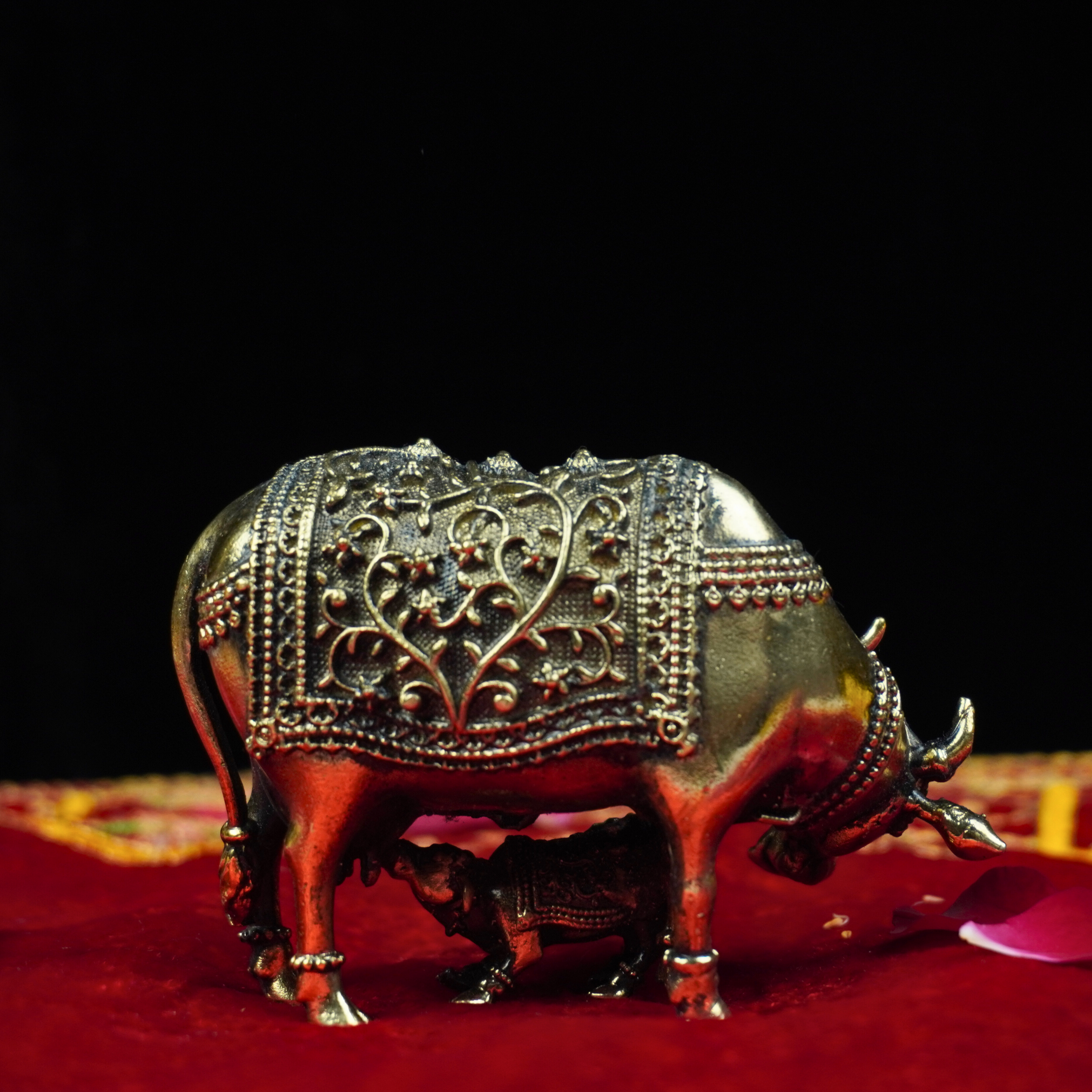 Antique Brass Kamdhenu