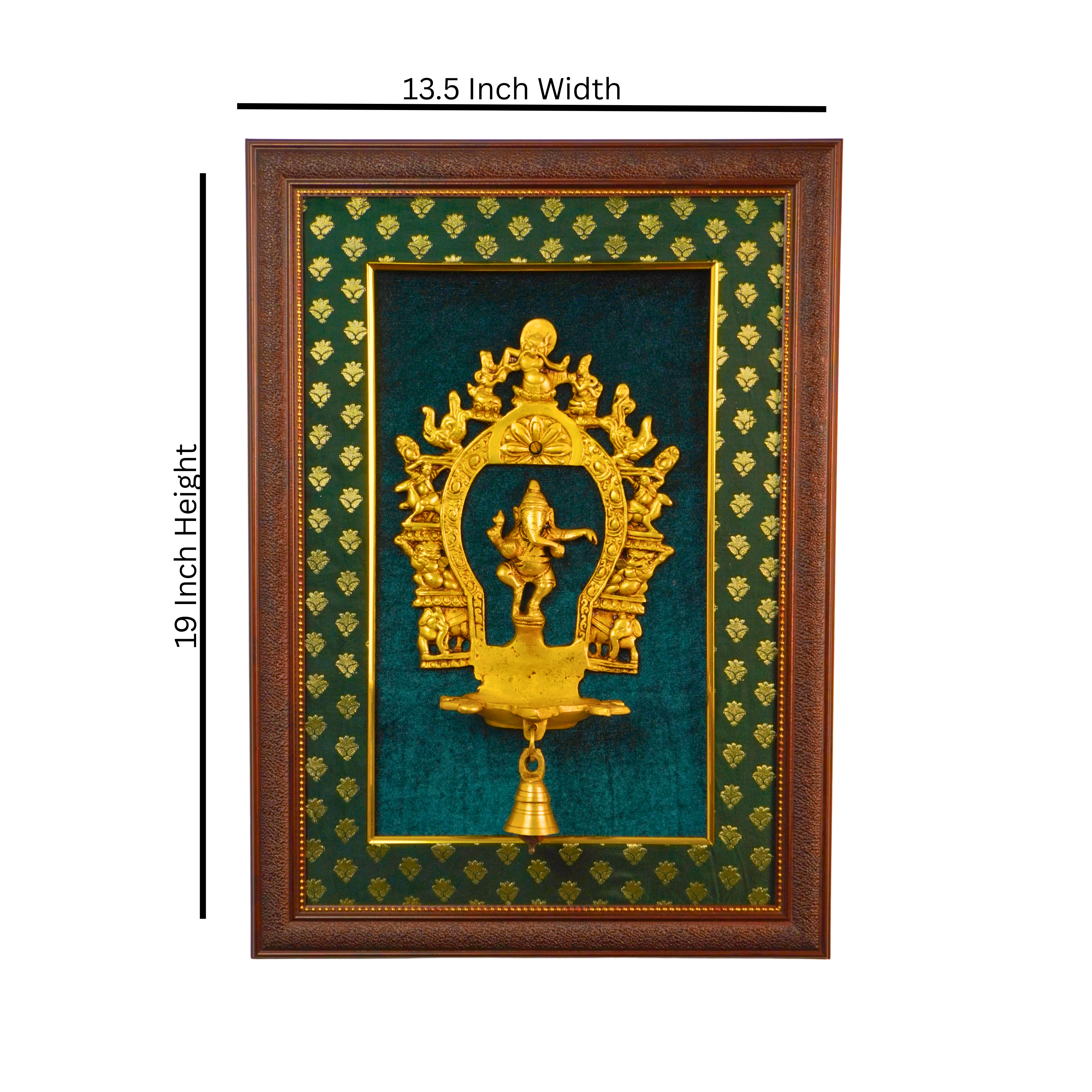 GANESH Prabhawali Frame Red