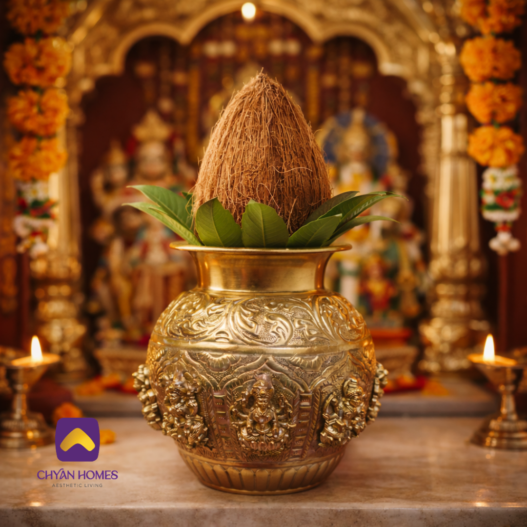 AsthaLaxmi Brass Kalash