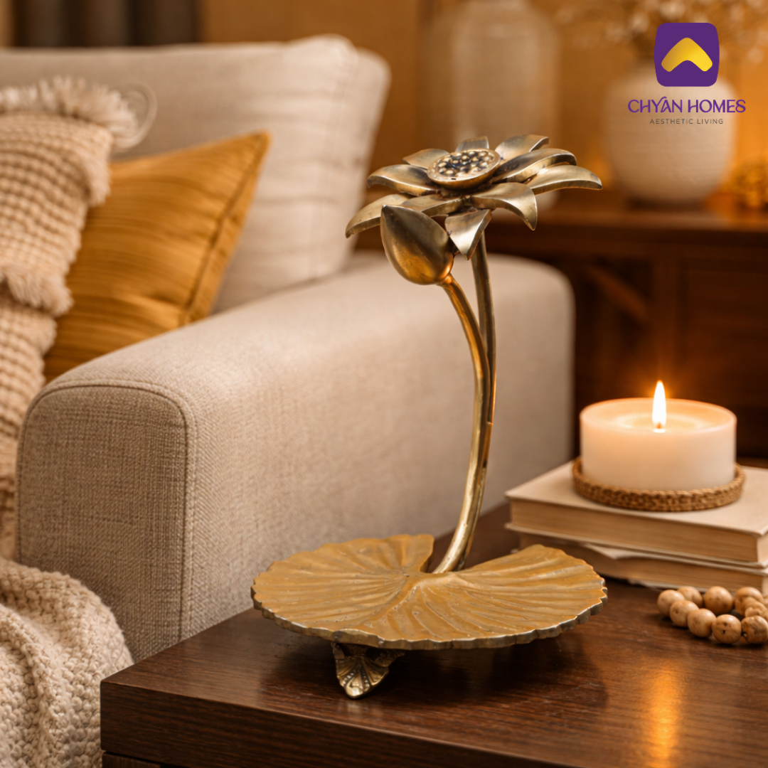 Brass Lotus Urli