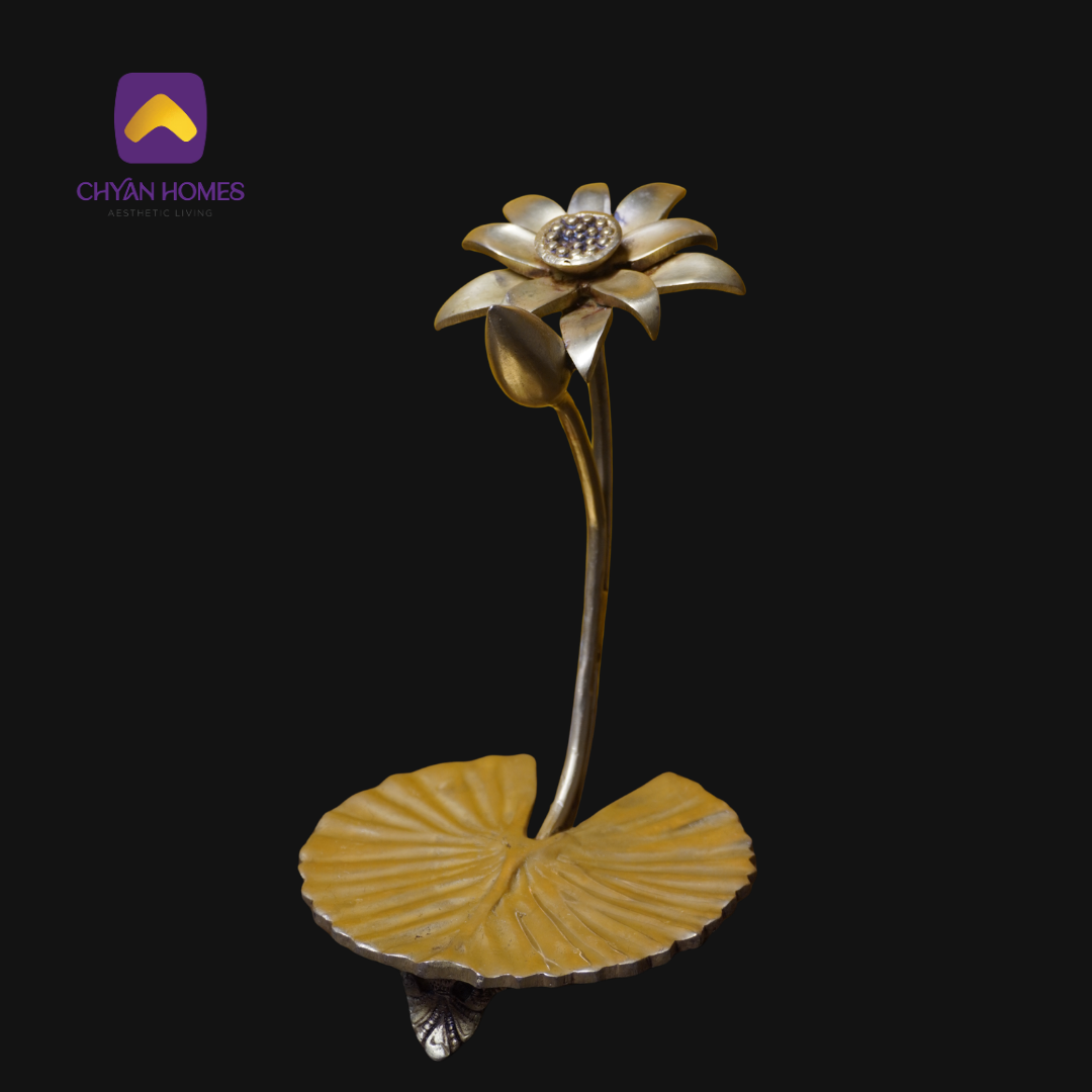 Brass Lotus Urli