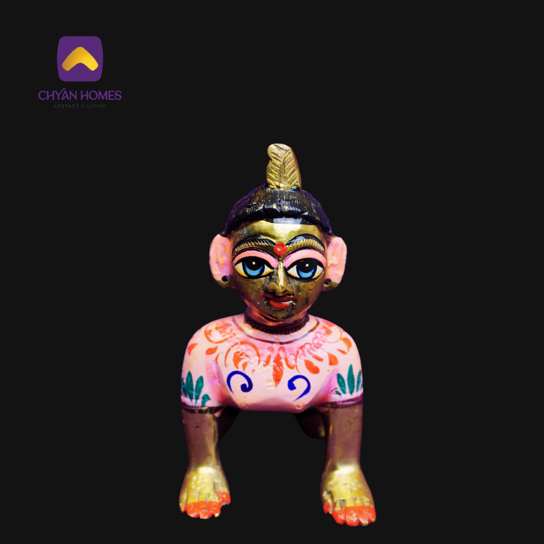 Handcrafted Brass Radha Rani