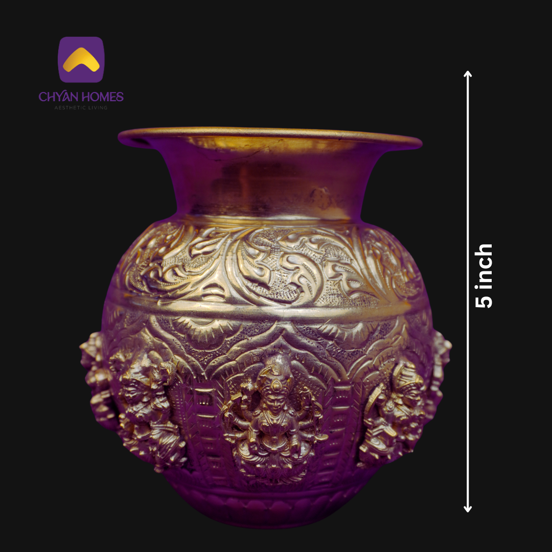 AsthaLaxmi Brass Kalash