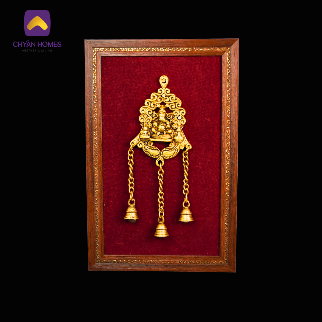 Ganesh 3 Bells Frame