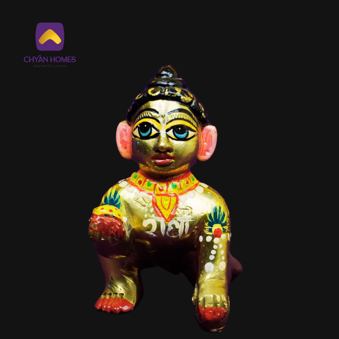 Brass Baal Gopal