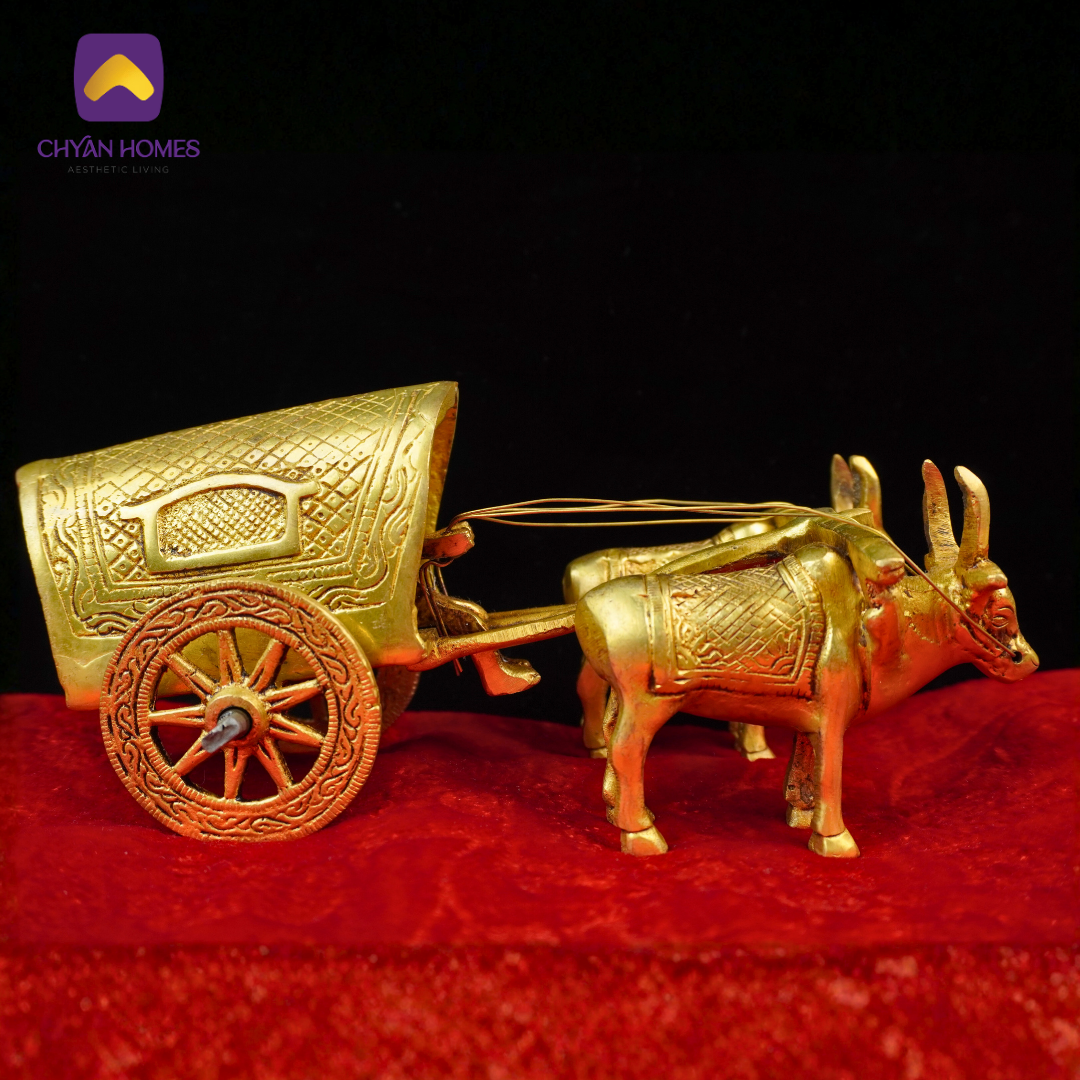 Brass Bullock Cart